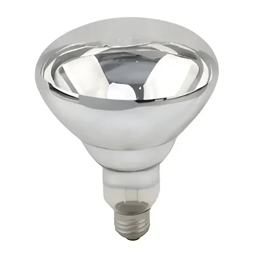 Incandescent Heat Lamp, BR40, Clear, 250W Incandescent Heat Lamp, BR40, Clear, 250W