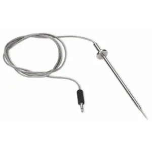 WEBER-STEPHEN PRODUCTS 3400324 Weber Single Sensor Wired Food Probe, 572 deg F, For: Sear Wood Pellet Grills and Summit Smart Gas Grills