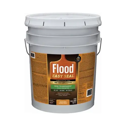 Easy Seal Oil-Based Stain & Sealer, Natural Cedar, 5 Gallon