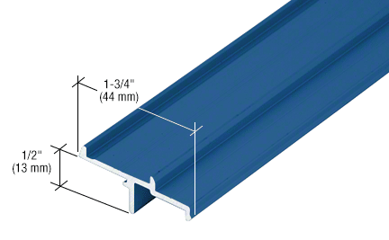 CRL-U.S. Aluminum 1G04771 Custom KYNAR Paint IG500 Door Stop Insert - 21'-2" Stock Length