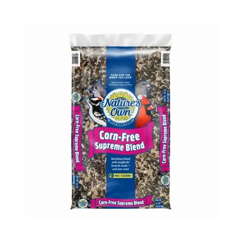 Supreme Blend Wild Bird Food, Corn-Free, 20 Lb. Bag Supreme Blend Wild Bird Food, Corn-Free, 20 Lb. Bag
