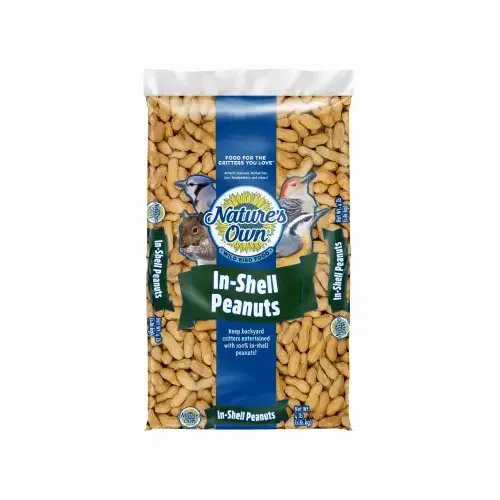 In-Shell Peanuts Wild Bird Food, 4 Lb. Bag In-Shell Peanuts Wild Bird Food, 4 Lb. Bag