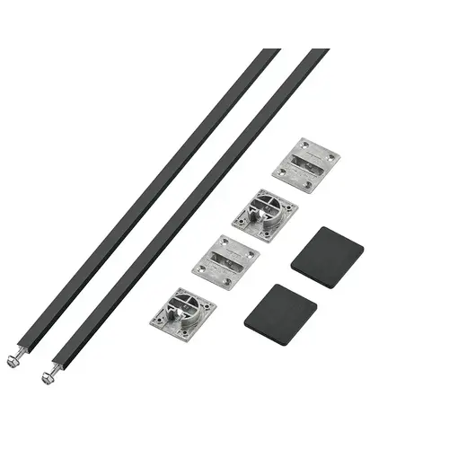 Door Straightening Fitting, Hawa 2100 mm length (82 11/16") 2,100 mm Adds rigidity and helps prevent warping and twisting of doors and panels, black, 2100 mm length (82 11/16") Black Door Straightening Fitting, Hawa 2100 mm length (82 11/16") 2,100 mm Adds rigidity and helps prevent warping and twisting of doors and panels, black, 2100 mm length (82 11/16") Black