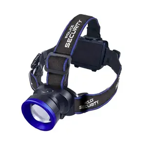 Police Security 98298 Breakout 600 Lm. 4AAA COB LED Headlamp Black