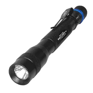 Police Security 99491 INSPECTOR 50 Lm. 2AAA Aluminum LED Penlight Black