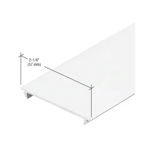 White KYNAR Paint Flush Insert - 24'-2" White KYNAR Paint Flush Insert - 24'-2"