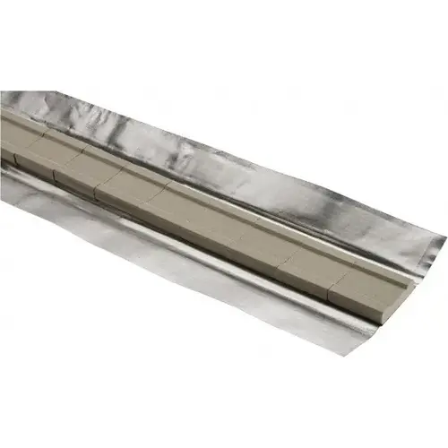 36 Packaging Feet per Box, 1 Inch Long, Grooved Ceramic Weld Backing 36 Packaging Feet per Box, 1 Inch Long, Grooved Ceramic Weld Backing