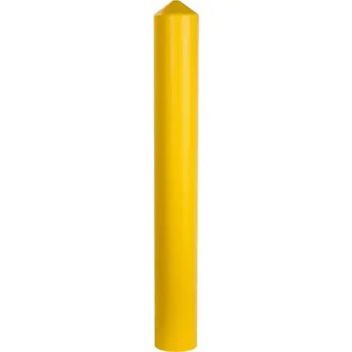 7-1/4" Wide x 6-7/8"inside Diameter x 56" High, 6" Bollard Cover Yellow