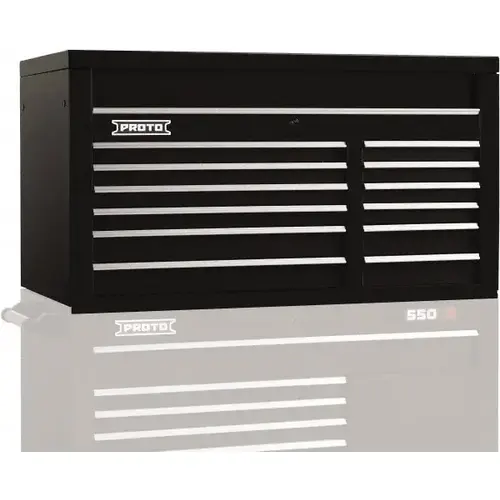 Tool Chest: 12 Drawers, 25-1/4" OAD, 27" OAH, 50" OAW