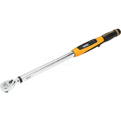 Electronic Torque Wrench, 1/2 in, 25.1 ft lb - 250.8 ft lb Electronic Torque Wrench, 1/2 in, 25.1 ft lb - 250.8 ft lb