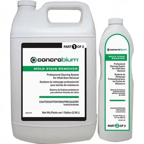 2-Part Mold Stain Remover, 1 gal, Jug - pack of 2