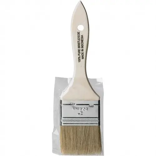 Paint Brush: 2" White China, Natural Bristle Paint Brush: 2" White China, Natural Bristle
