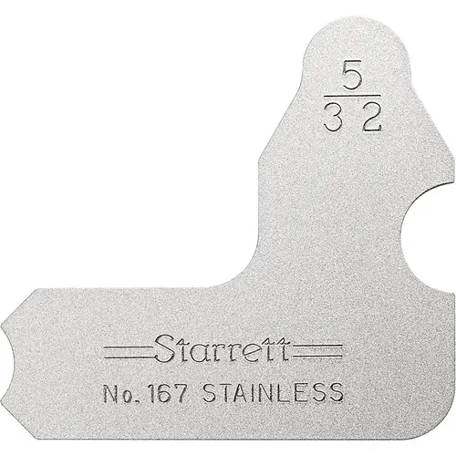 167-5/32 5/32" RADIUS GAGE 167-5/32 5/32" RADIUS GAGE