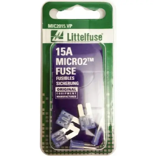 15 Amp, 32 VDC, Automotive Fuse - pack of 10 15 Amp, 32 VDC, Automotive Fuse - pack of 10