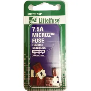 Littelfuse, Inc 327075 7.5 Amp, 32 VDC, Automotive Fuse