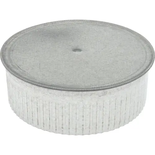 6" ID, Galvanized Duct Tee Covers with Crimp 6" ID, Galvanized Duct Tee Covers with Crimp