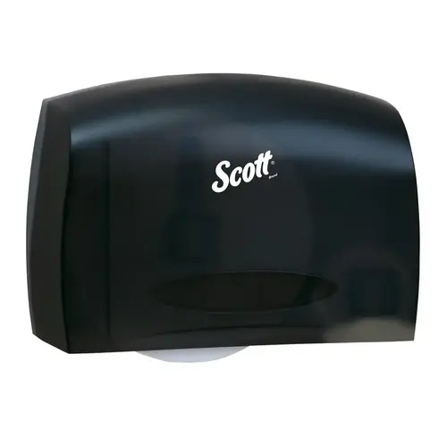 Essential Coreless Jumbo Roll Toilet Paper Dispenser with Stub Roll, Black, 14.25" x 9.75" x 6.00" Essential Coreless Jumbo Roll Toilet Paper Dispenser with Stub Roll, Black, 14.25" x 9.75" x 6.00"