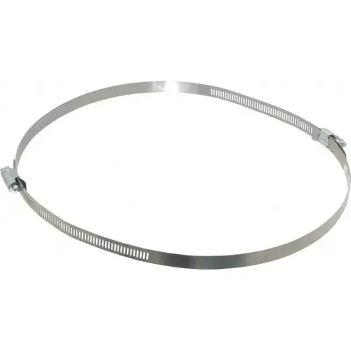 8-1/2" ID, Stainless Steel Duct Hose Clamps 8-1/2" ID, Stainless Steel Duct Hose Clamps