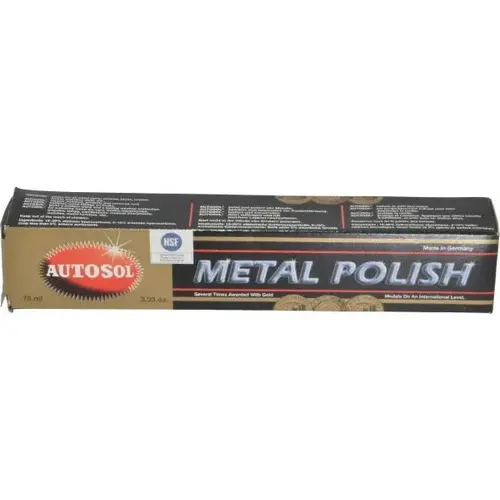 Metal Cleaner: Paste, 3.33 fl oz Tube