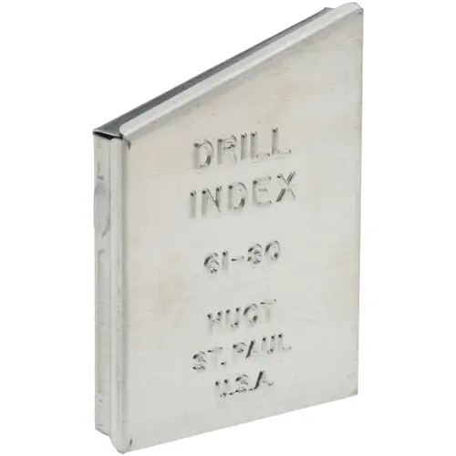 #80 to #61 Drill Bit Index #80 to #61 Drill Bit Index