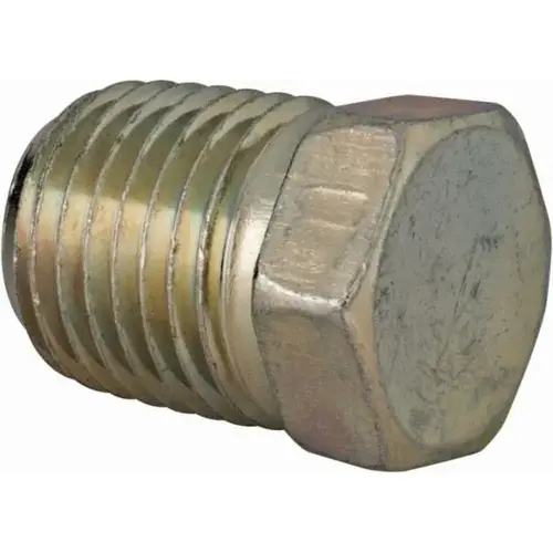Industrial Pipe Hex Plug: 1/4" Male Thread, MNPTF Industrial Pipe Hex Plug: 1/4" Male Thread, MNPTF