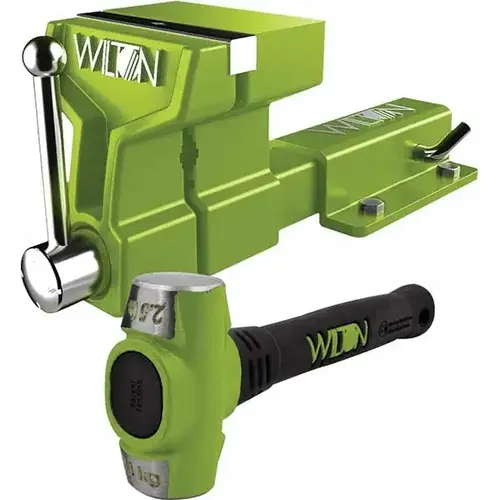 Bench & Pipe Combination Vise: 5" Jaw Width, 6" Jaw Opening, 4-1/2" Throat Depth Bench & Pipe Combination Vise: 5" Jaw Width, 6" Jaw Opening, 4-1/2" Throat Depth