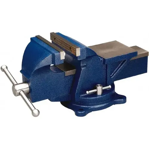 Bench Vise: 5" Jaw Width, 5" Jaw Opening