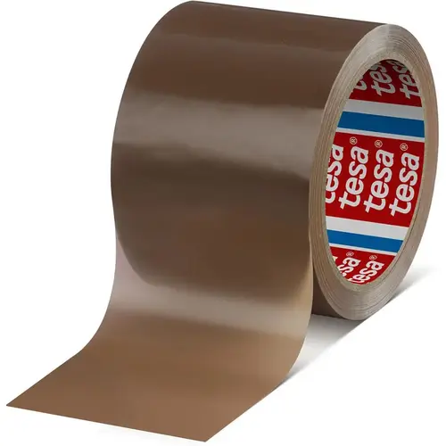 PVC Packaging Tape: 75 mm x 66 m, Tan PVC Packaging Tape: 75 mm x 66 m, Tan