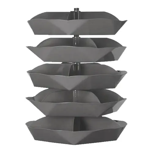 Rotating Bin Pick Rack: Rotating Bin Tower System, 3,125 lb Capacity, 22" OAD, 57-1/2" OAH