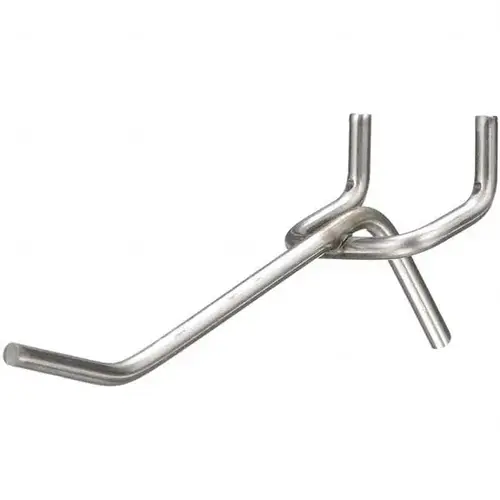 Pegboard Hooks; Hook Type: Single Angled End Hook ; Material: 304 Stainless Steel