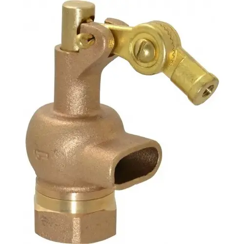 1" Pipe, Bronze, Mechanical Float Valve