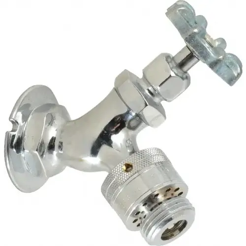 3/4" Pipe, Chrome Plated Brass Sillcock with Vacuum Breaker