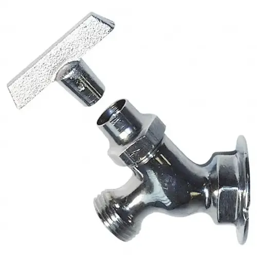 3/4" Pipe, Chrome Plated Brass Sillcock 3/4" Pipe, Chrome Plated Brass Sillcock