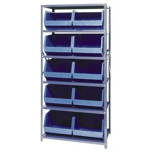 Humpy Storage QUANTUM STORAGE SYSTEMS QSBU-270YL Open Hopper Storage Unit Pick Rack ...