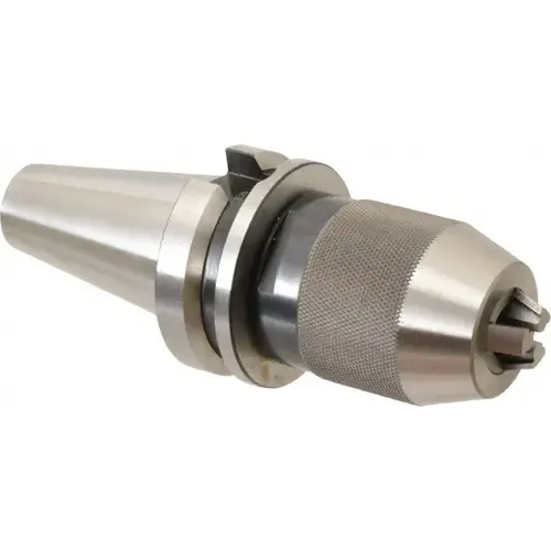 Drill Chuck: 1/32 to 1/2" Capacity, Integral Shank Mount, BT40