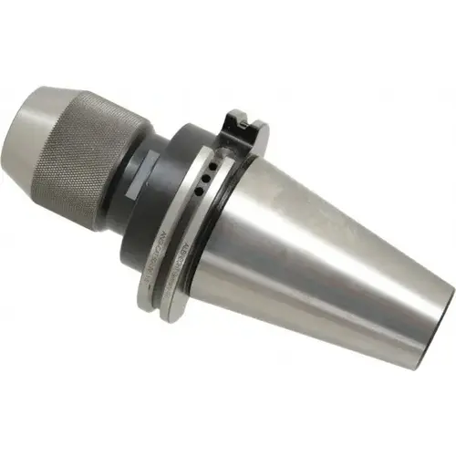 Drill Chuck: 1/16 to 5/8" Capacity, Integral Shank Mount, CAT50