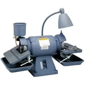 Baldor Reliance 510 Bench Grinder: 6" Wheel Dia, 208 to 230 & 460V, 3 Phase