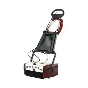 MMI Minuteman, Inc M12110 Floor Scrubber: Electric, 12" Cleaning Width, 1 hp, 650 RPM