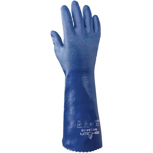 Chemical Resistant Gloves: Size Small, 15.00 Thick, Nitrile, Supported, Cut & Chemical Resistant Chemical Resistant Gloves: Size Small, 15.00 Thick, Nitrile, Supported, Cut & Chemical Resistant
