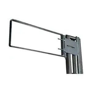 FabEnCo A71-27 Galvanized Carbon Steel Self Closing Rail Safety Gate