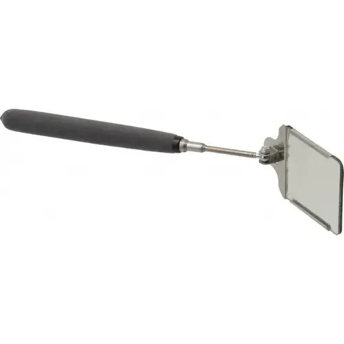 Inspection Mirror: Rectangular, Glass Mirror