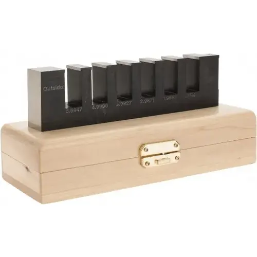 Caliper Vernier Caliper Checker: 1 Pc, Use with Greenfield Vernier Calipers, Includes Vernier Caliper Checker