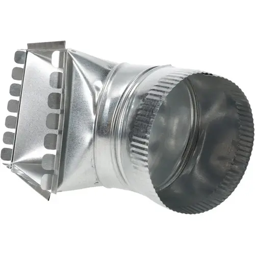 6" ID, Galvanized Duct Square Takeoffs