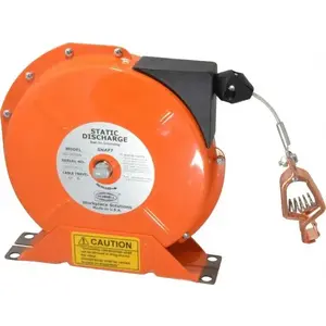 Hubbell Workplace Solutions SD-2050N 1/8 Inch x 50 Ft. Stranded Cable Grounding Reel