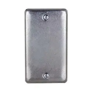 Cooper Crouse-Hinds TP608 Utility Box Electrical Box Cover: Steel
