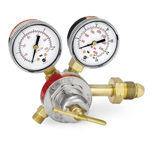 510 CGA Inlet Connection, B Fitting, 50 Max psi, Propane, Propylene, MAPP & Natural Gas Welding Regulator 510 CGA Inlet Connection, B Fitting, 50 Max psi, Propane, Propylene, MAPP & Natural Gas Welding Regulator