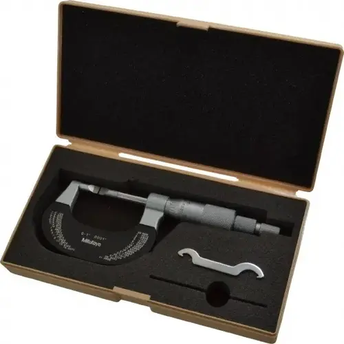 Blade Micrometer: 1" Max, Mechanical Blade Micrometer: 1" Max, Mechanical