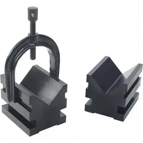 V-Block: 2-1/2" Max Capacity, 90 degree V Angle V-Block: 2-1/2" Max Capacity, 90 degree V Angle