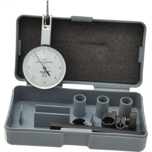 Dial Test Indicators: 0.008 Max, 0-5-0, 0.0001" Accuracy, Horizontal Dial Test Indicators: 0.008 Max, 0-5-0, 0.0001" Accuracy, Horizontal