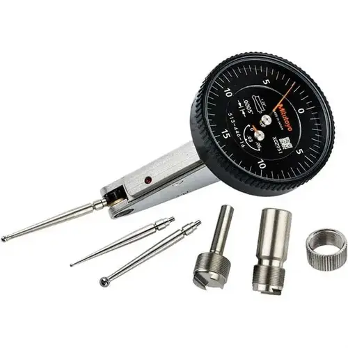 Dial Test Indicators: 0.06 Max, 0-15-0, 0.0005" Accuracy, Horizontal Dial Test Indicators: 0.06 Max, 0-15-0, 0.0005" Accuracy, Horizontal